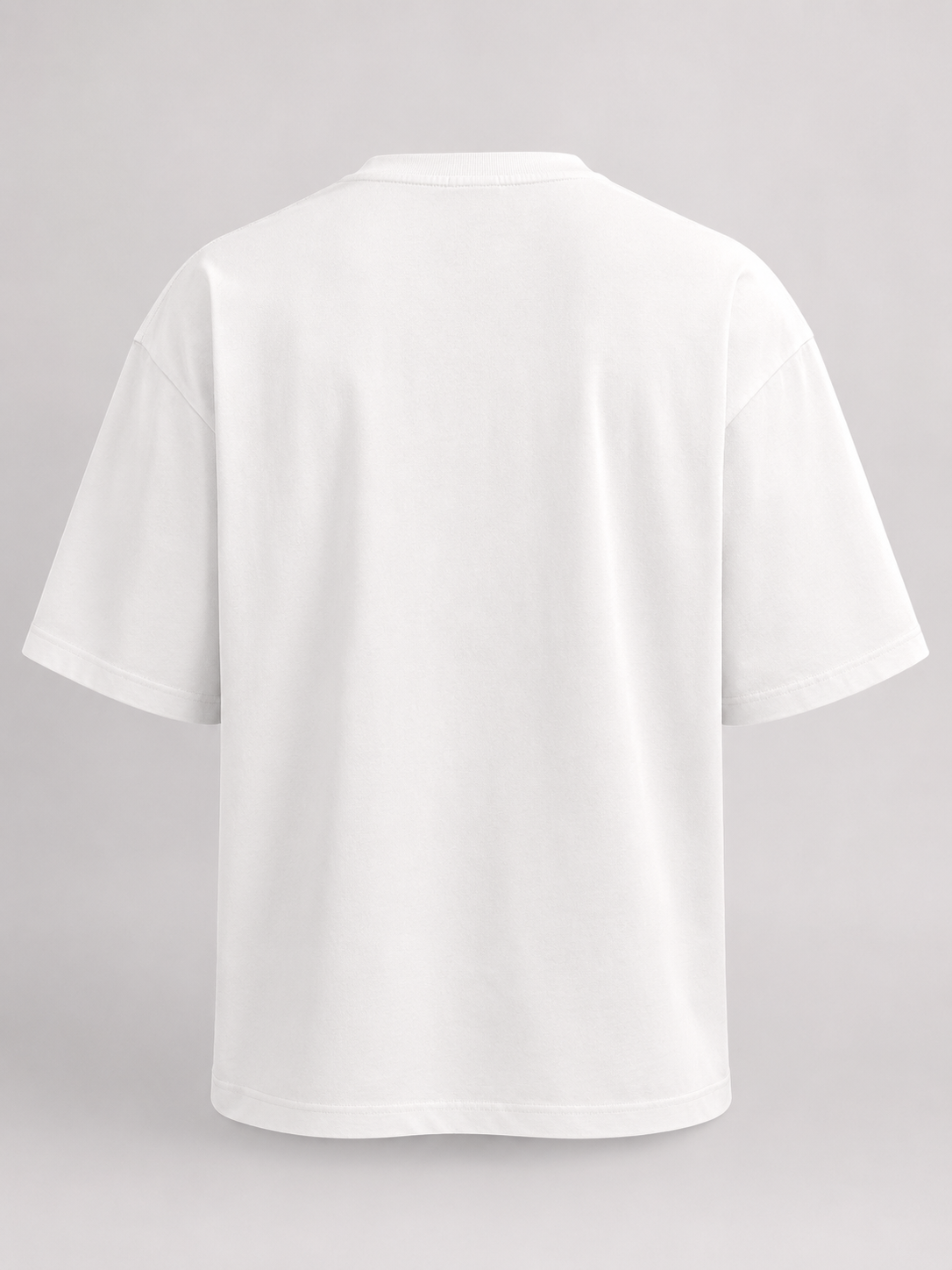 White Love Is Evol Oversized Logo Tee
